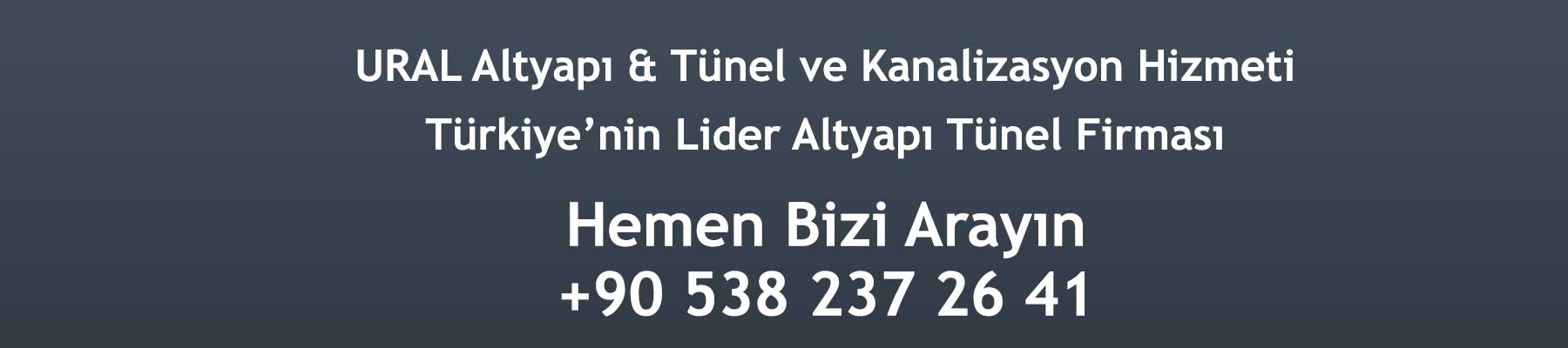 altyapı tünel firması istanbul