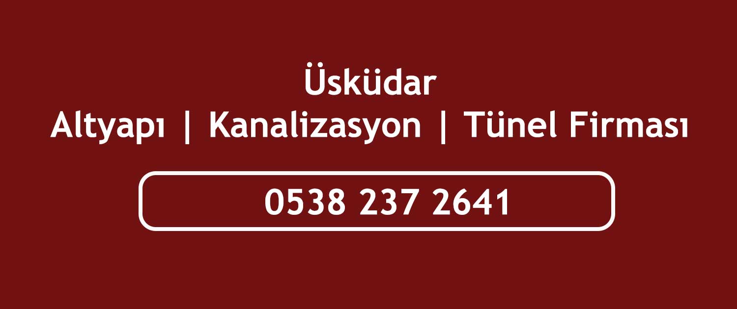 altyapı firmaları üsküdar